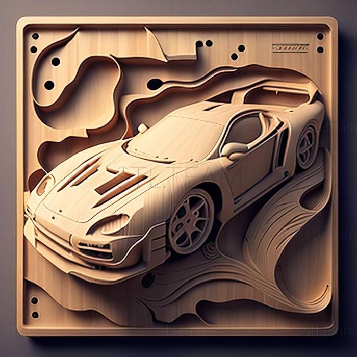 3D model Gran Turismo 2 game (STL)